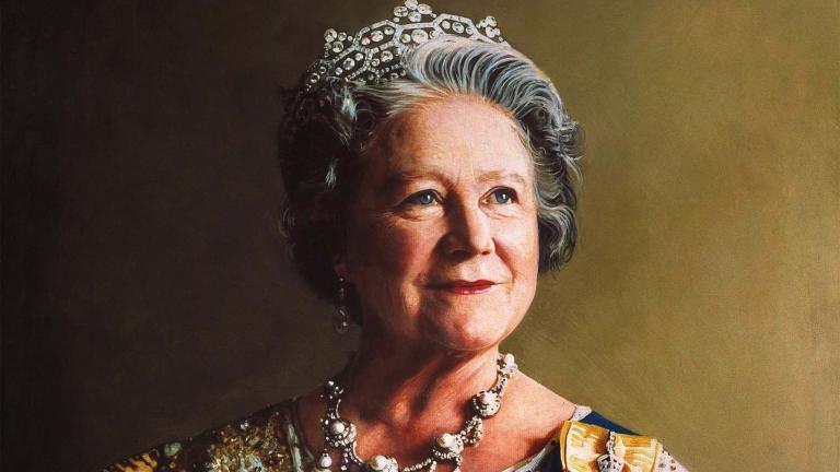 ghost army d day Portrait of the Queen Mother