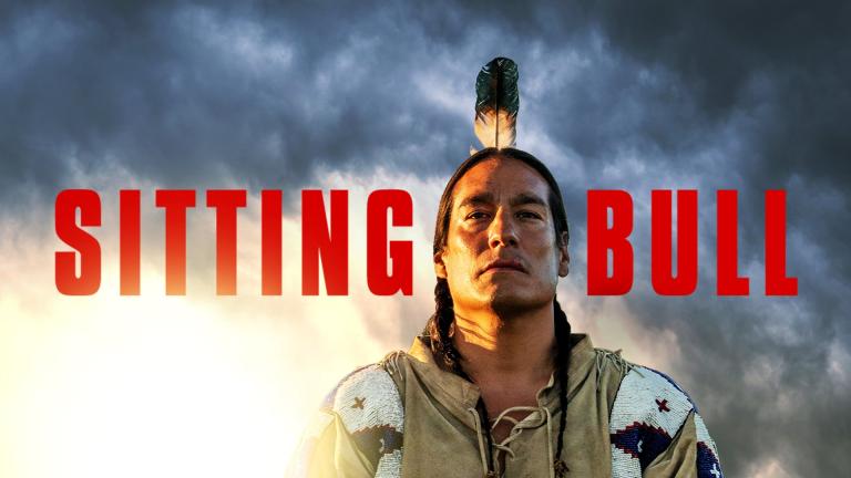 'SITTING BULL' - An actor portraying Native American leader Sitting Bull