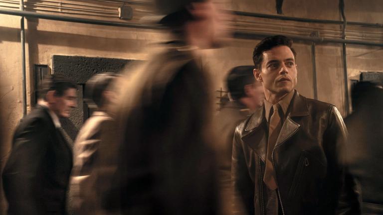 Rami Malek portraying Douglas Kelley in the film 'Nuremburg'