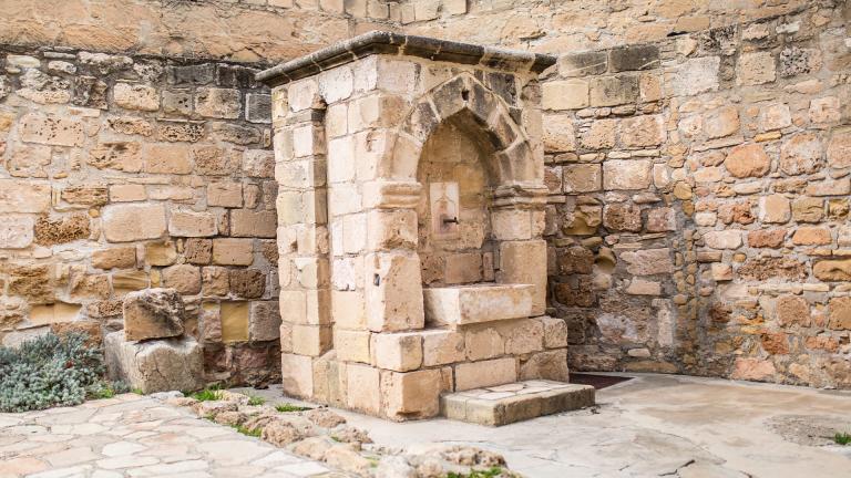 An ancient Roman source of holy water