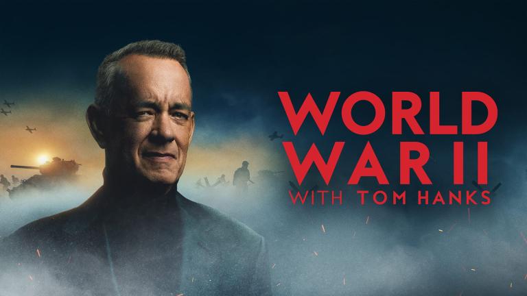 Promotional artwork for 'World War II with Tom Hanks'